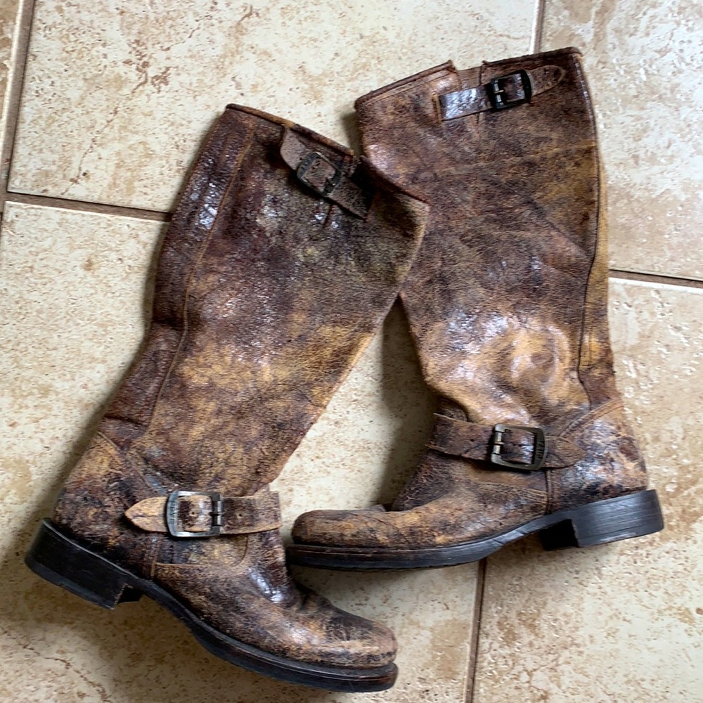 Frye Distressed Boots